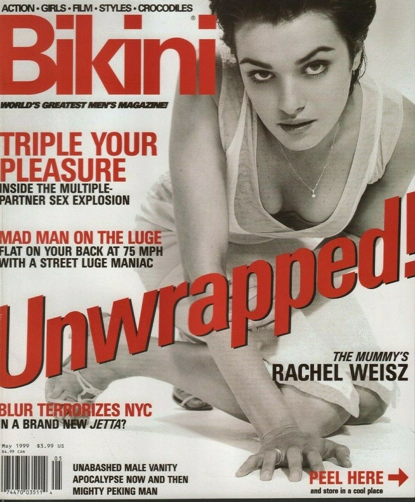 Bikini Magazine May 1999 Rachel Weisz Mark Savage 070919DBE
