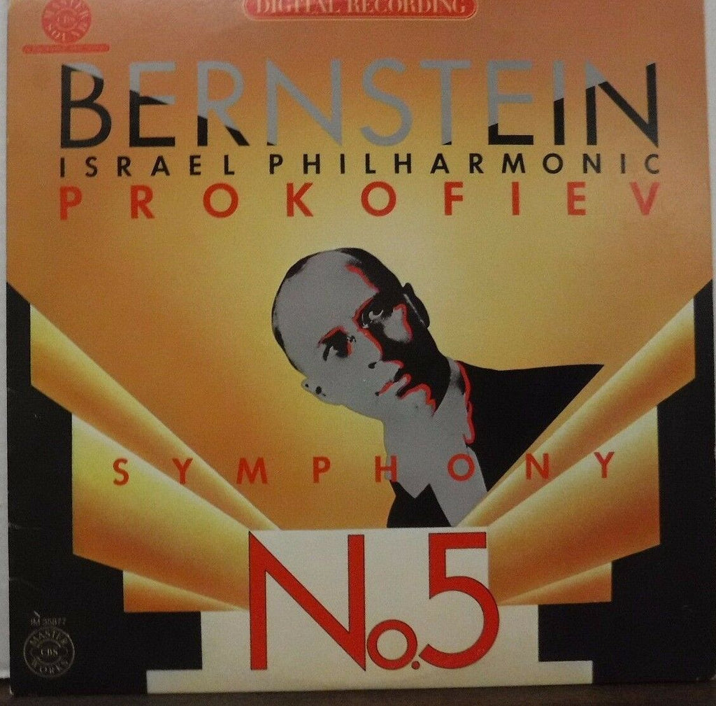 Bernstein Israel Philharmonic Prokofiev Sympony No. 5 33RPM IM35877 110516LLE