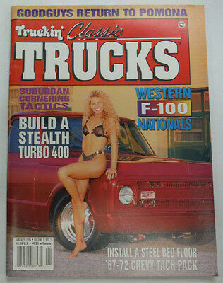 Truckin' Classic Trucks Magazine Build A Stealth Turbo 400 January 1996 051615R2