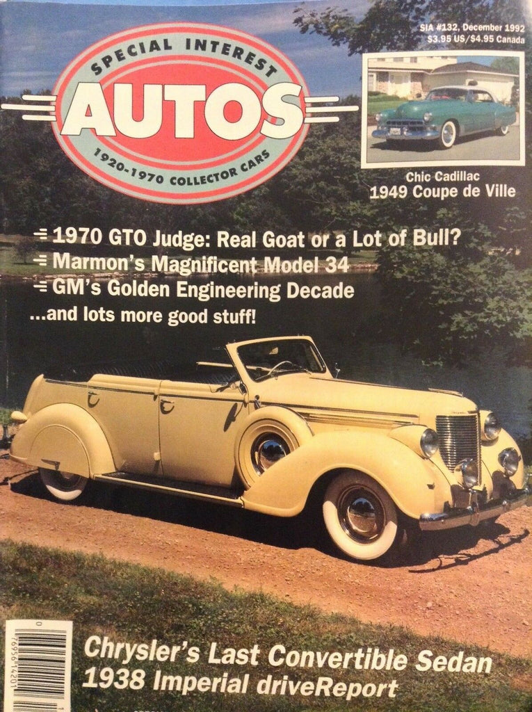 Special Interest Autos Magazine Chrysler Imperial December 1992 042518nonrh