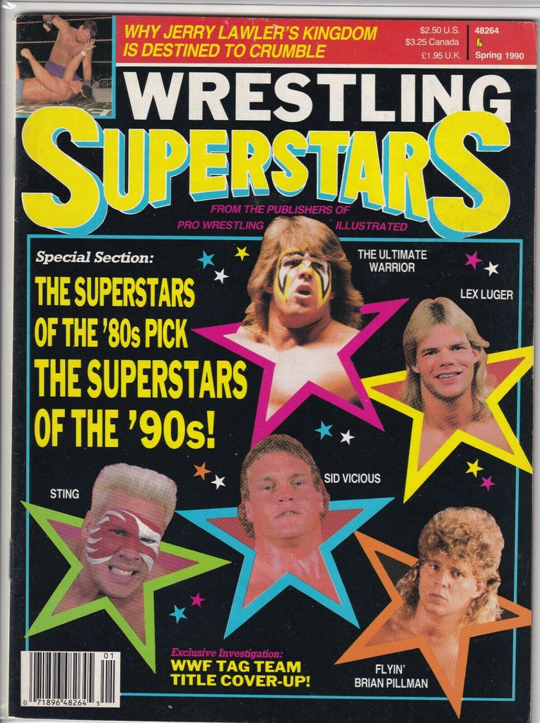 Wrestling Superstars Ultimate Warrior Lex Luger Spring 1990 052819nonr