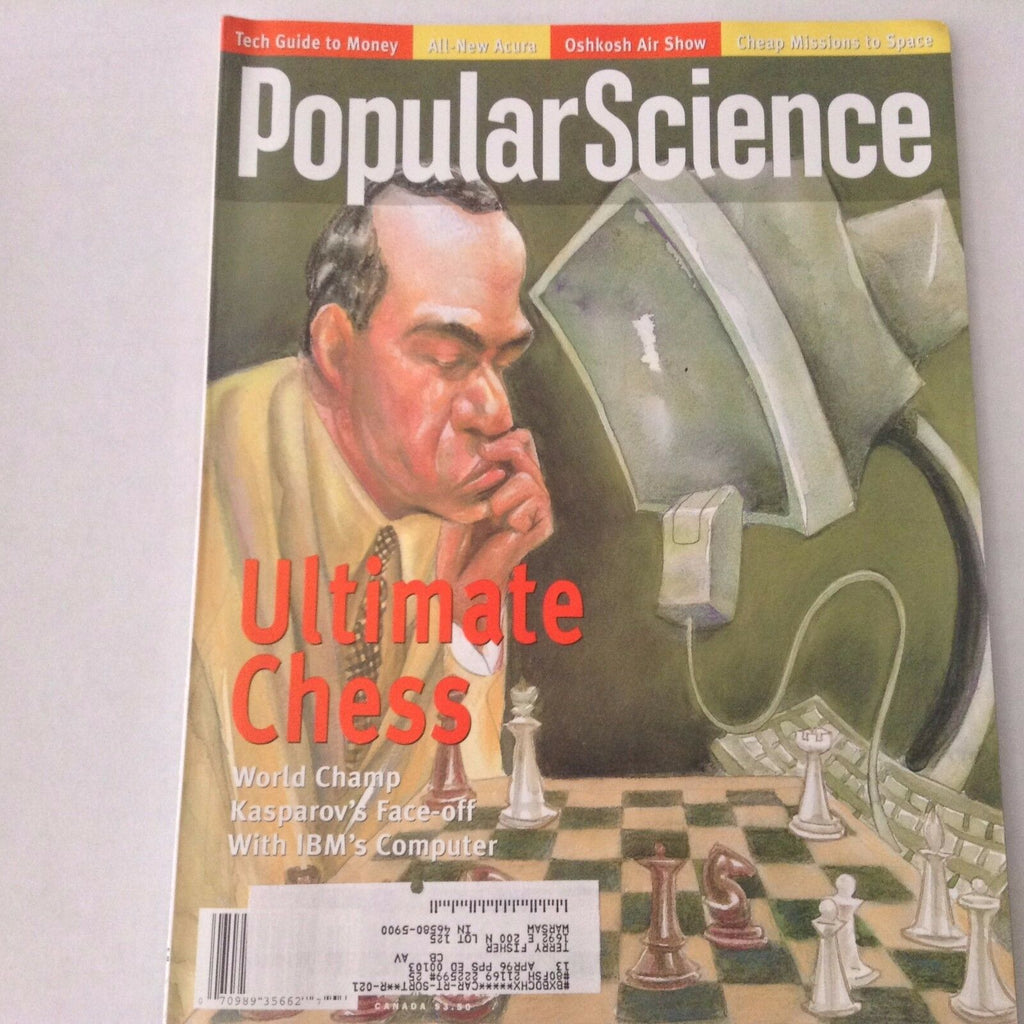 Popular Science Magazine Ultimate Chess Kasparov March 1996 062517nonrh2