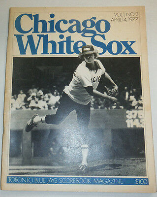 Chicago White Sox Magazine Toronto Blue Jay's April 1977 123114R2