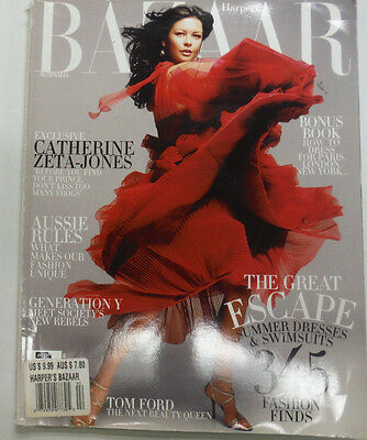 Harper's Bazaar Magazine Catherine Zeta-Jones January/February 2006 070815R