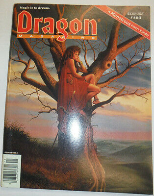 Dragon Magazine Magic School & Through The Looking Glass November 1990 122614R