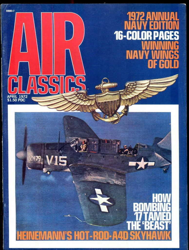 Air Classics Magazine April 1972 Hot-Rod A4D Skyhawk EX No ML 120716jhe