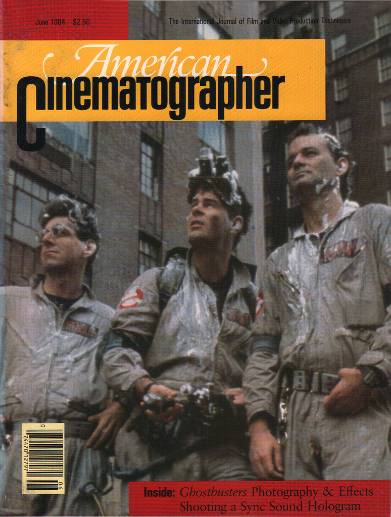 American Cinematographer June 1984 Ghostbusters Bill Murry 080520AME