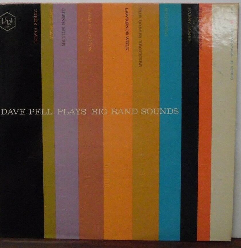 Dave Pell plays big band sounds vinyl #3011 070118LLE