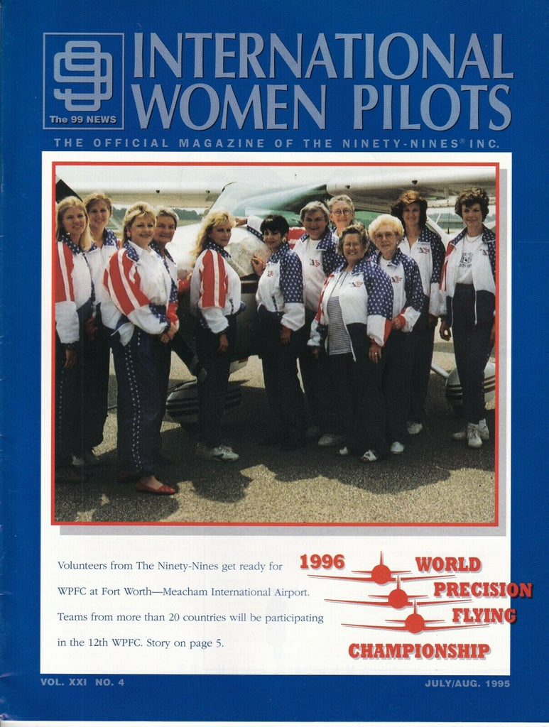 International Women Pilots Magazine WPFC At Fort Worth Jul/Aug 1995 032019nonr