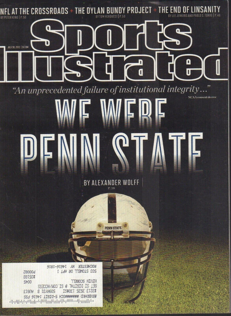 Sports Illustrated July 30, 2012 Dylan Bundy Alexander Wolff w/ML 082918AME