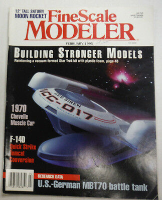 FineScale Modeler Magazine Star Trek Kit February 1995 042515R