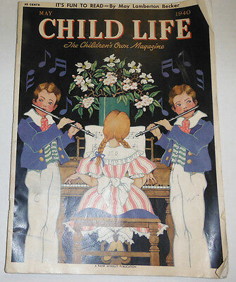 Child Life Magazine Redhead And The Yacht Club Kid May 1940 092014R