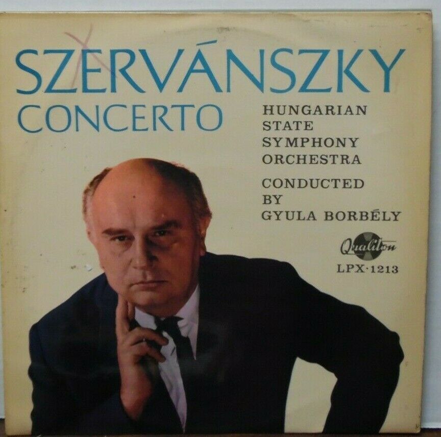 Szervanszky Concerto Hungarian State Symphony Orchestra LPX1213 020120LLE
