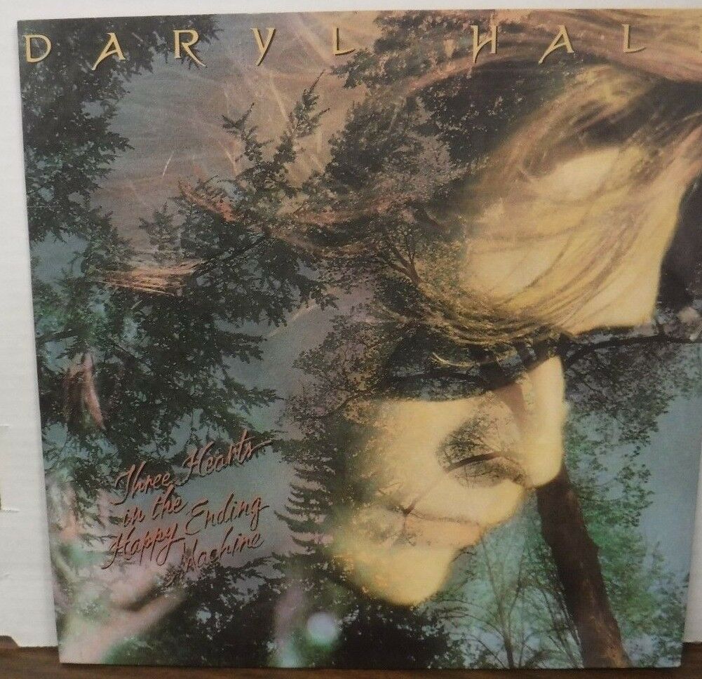 Daryl Hall three hearts in the happy ending machine vinyl AJL!7196 012718LLE