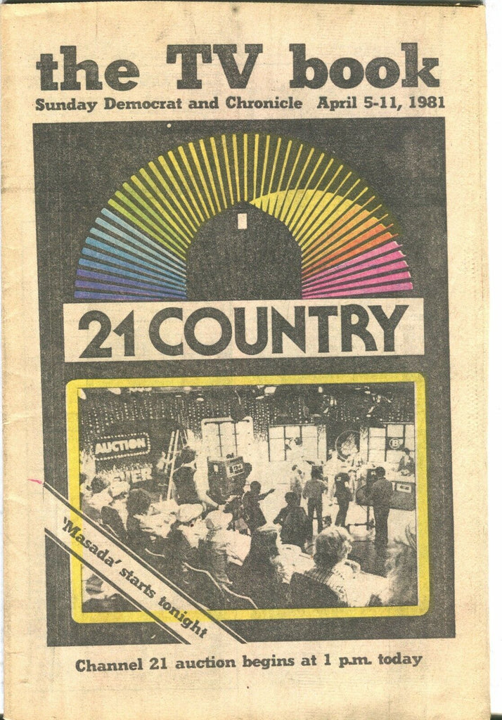 The TV Book Democrat And Chronicle April 5-11 1981 21 Country EX 021917jhe