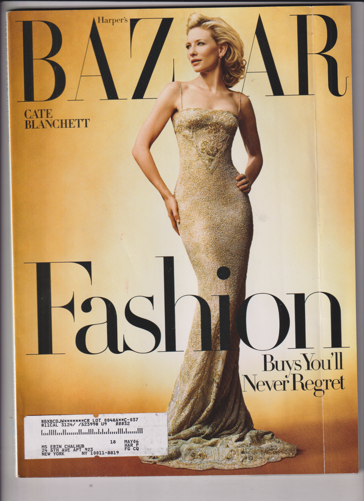 Harper's Bazaar Mag Cate Blanchett Fashion August 2005 012420nonr