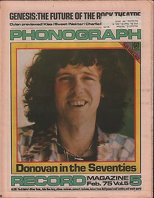 Phonograph Record Magazine Vol.5 No.5 February 1975 w/ML EX 120215DBE2