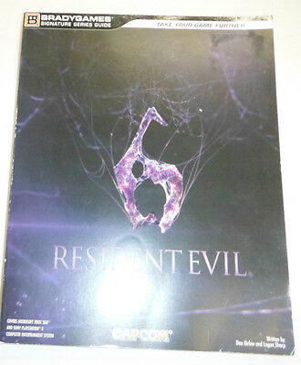 Resident Evil 6 Magazine Capcom Guide 2012 090514R