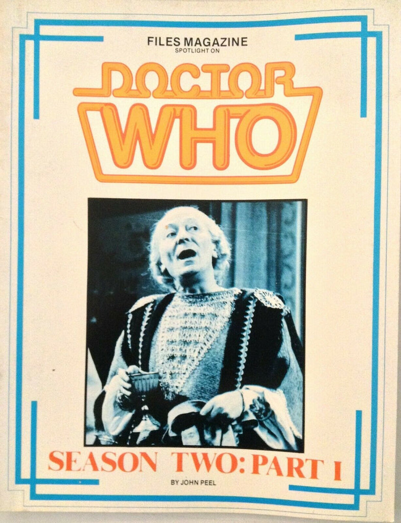 Files Tv Magazine Doctor Who Spotlight Season Two : Part 1 022019nonrh