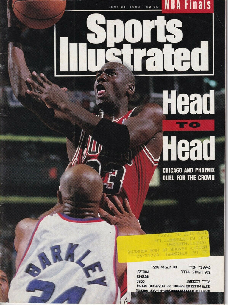 Sports Illustrated Michael Jordan Charles Barkley June 21, 1993 041019nonr