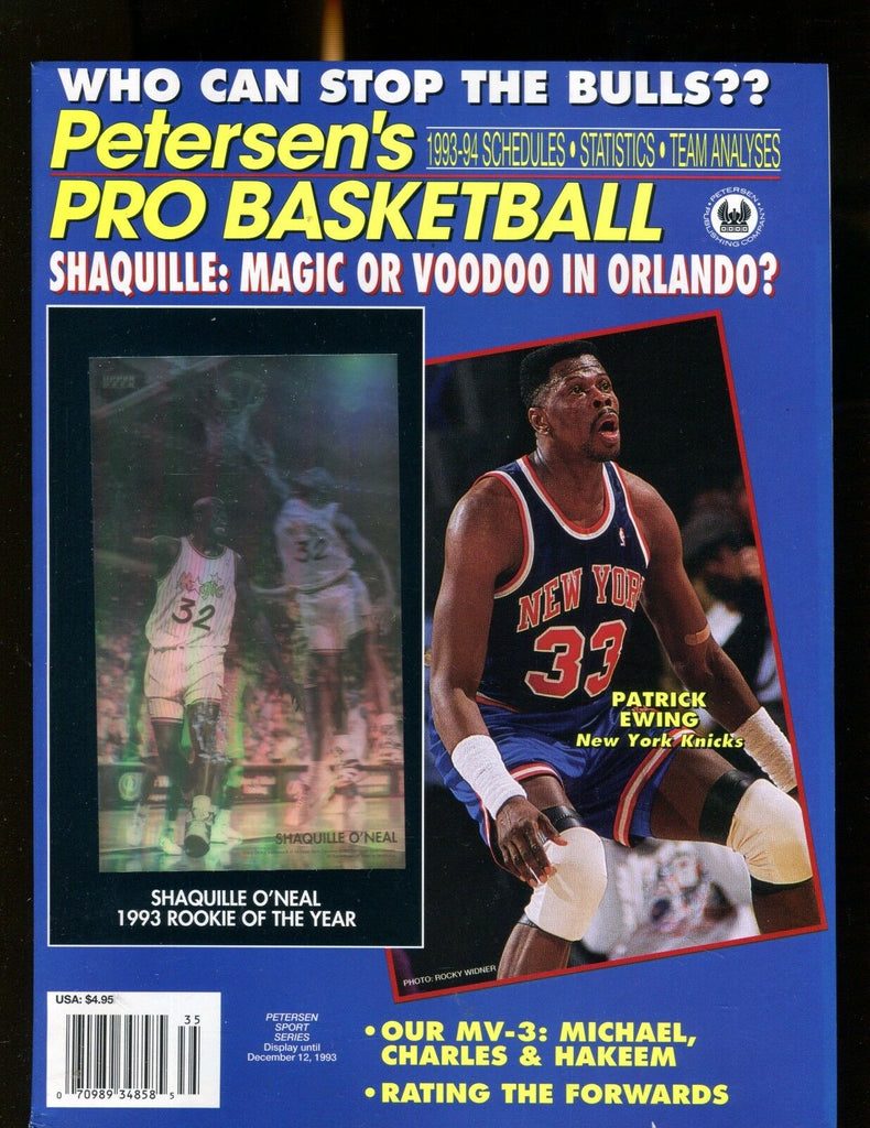Petersen's Pro Basketball 1993-94 Patrick Ewing EX 013017jhe