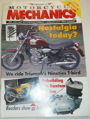 Motorcycle Mechanics Magazine Nostalgia Today Bantam Engine July 1995 012715R