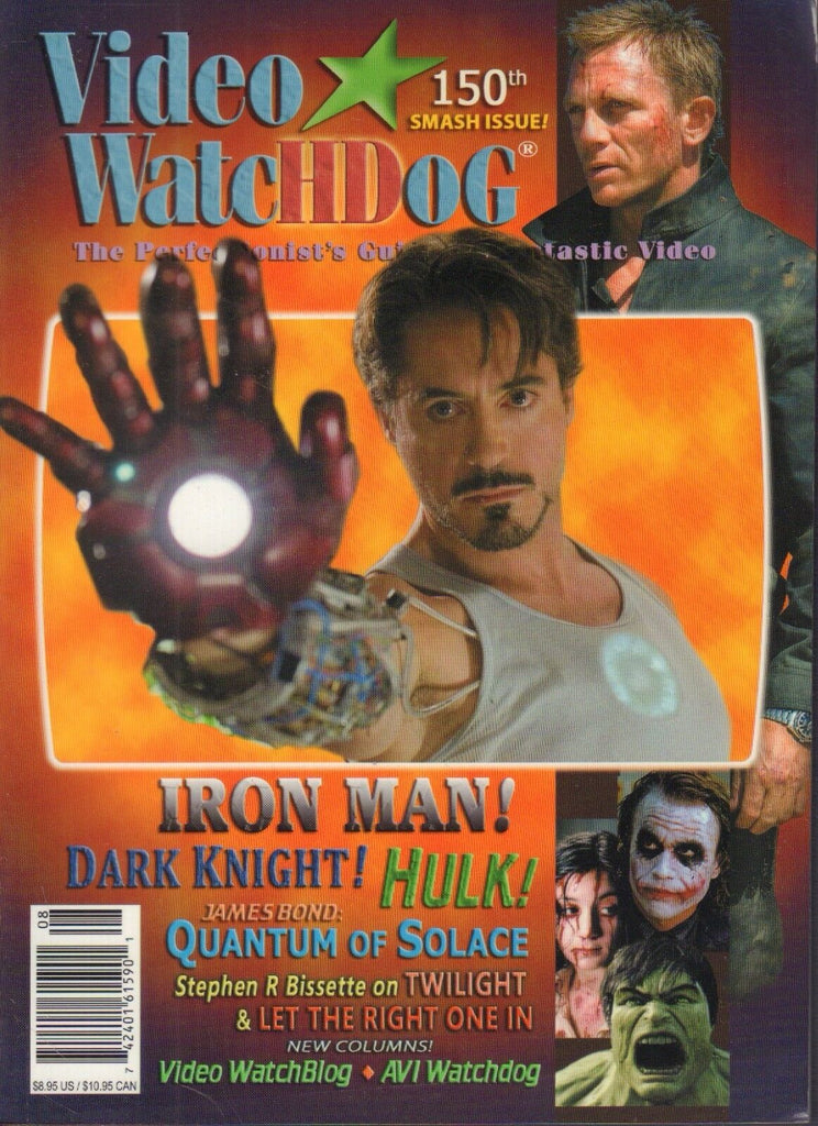 Video Watchdog no.150 Robert Downy Jr. Heath Ledger 021318DBE