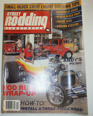 Street Rodding Magazine Andy's Picnic & Valvetrain Guide Winter 1984 010515R