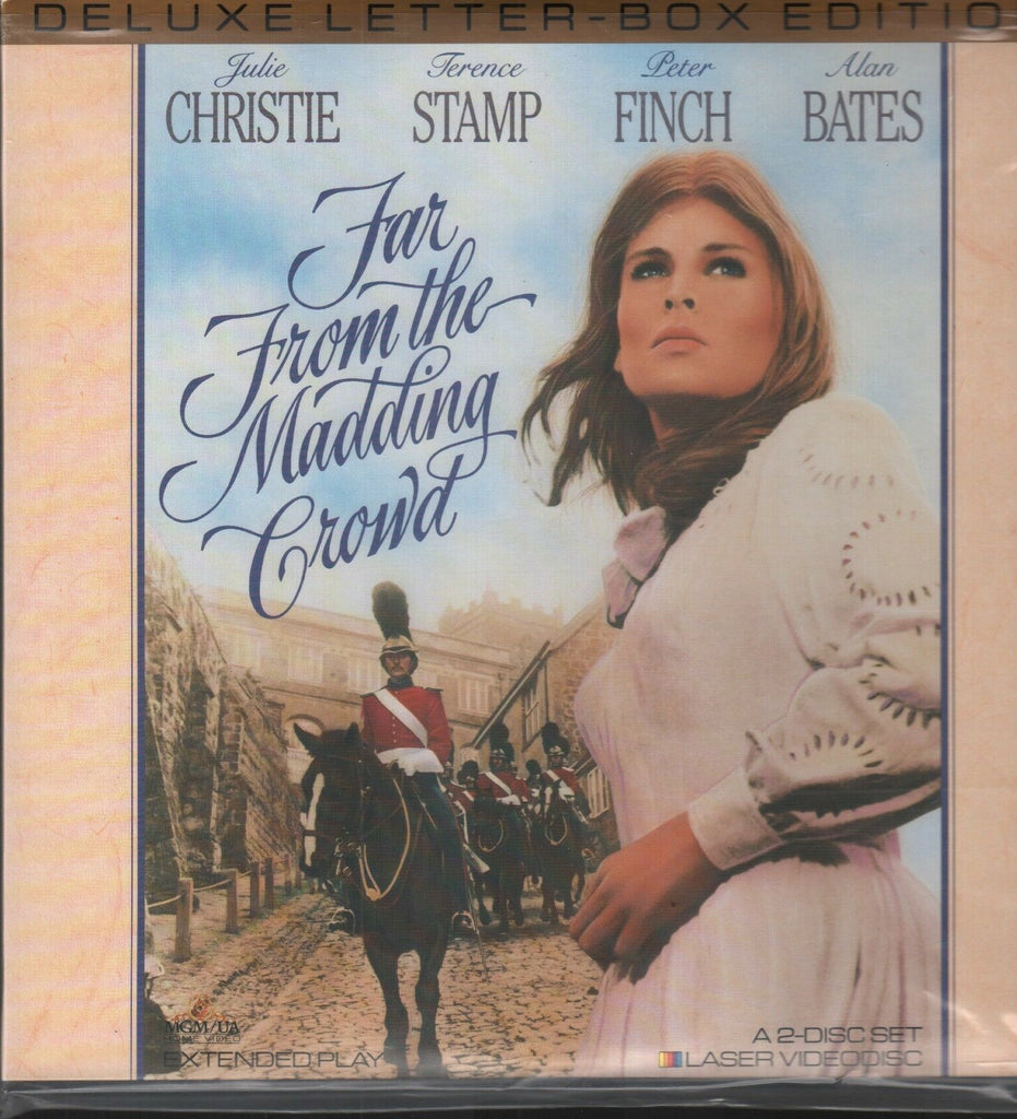 Far From the Madding Crowd Deluxe Letter Box Extended 1990 Laser Disc 110618AMLD