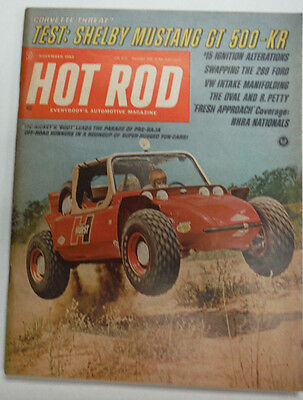 Hot Rod Magazine Swapping The 289 Ford No ML November 1968 NO ML 050615R
