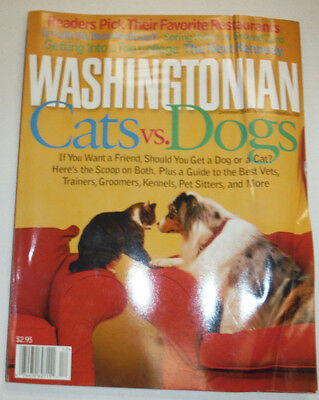 Washingtonian Magazine Cats Vs Dogs & Faith Best Medicine December 2000 022015r