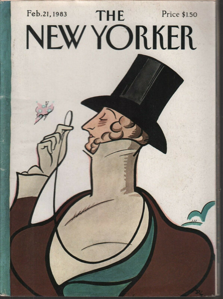 The New Yorker February 21 1983 Rea Irvin First Issue Anniversary Cover121819AME