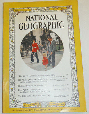 The National Geographic Magazine London's Stories Square Mile June 1961 110514R1