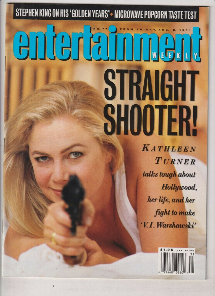 Entertainment Weekly Kathleen Turner Stephen King August 2, 1991 021720nonr