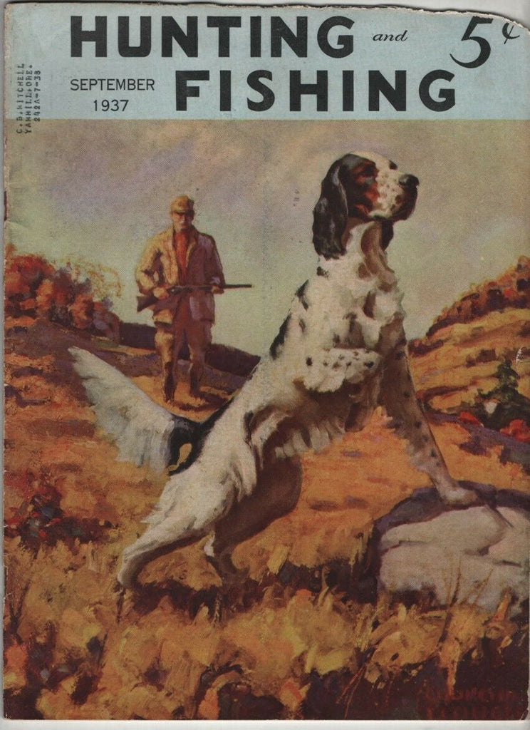Hunting And Fishing Mag Bob White Hayfield Lake September 1937 020321nonr