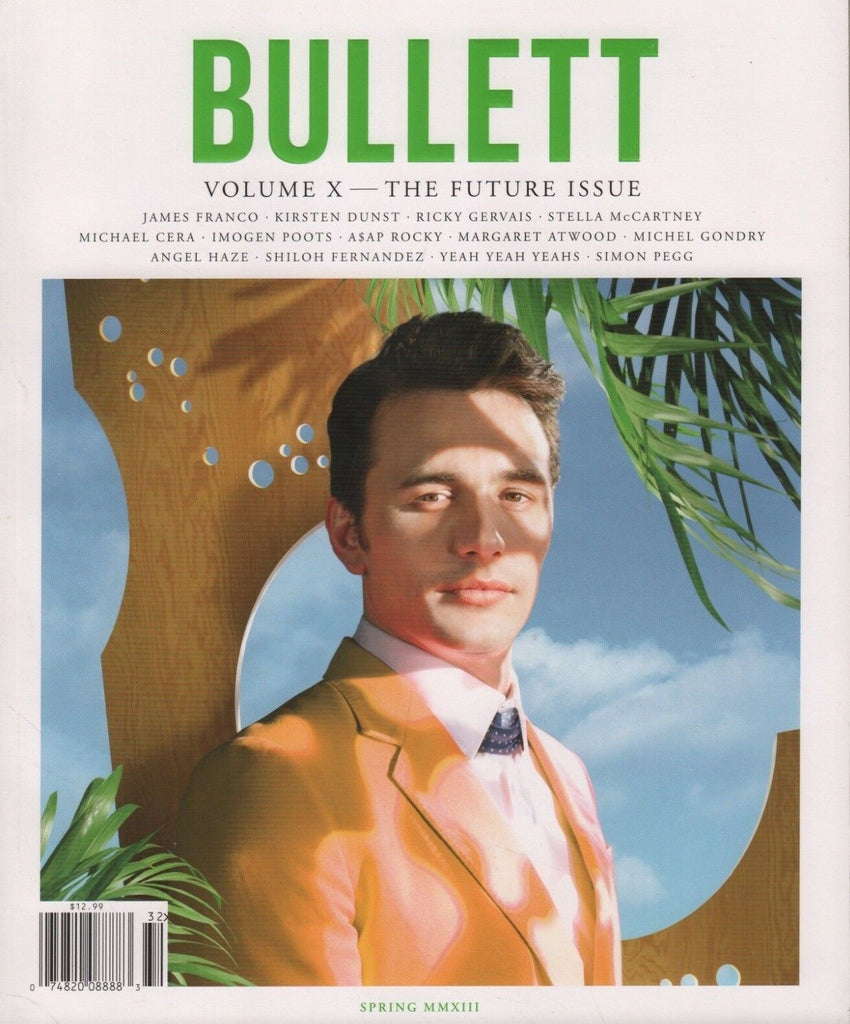 Bullett Volume 10 Spring 2013 James Franco Kirsten Dunst Simon Pegg 103018DBE