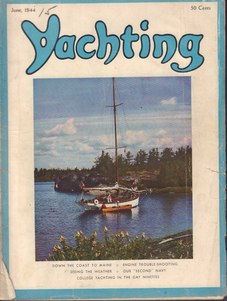 Yachting June 1944 Down The Coast To Maine 032317nonDBE