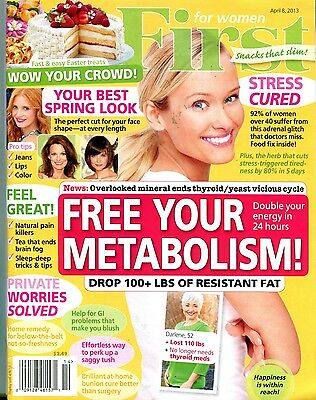 First Magazine April 8 2013 Free Your Metabolism EX 090216jhe