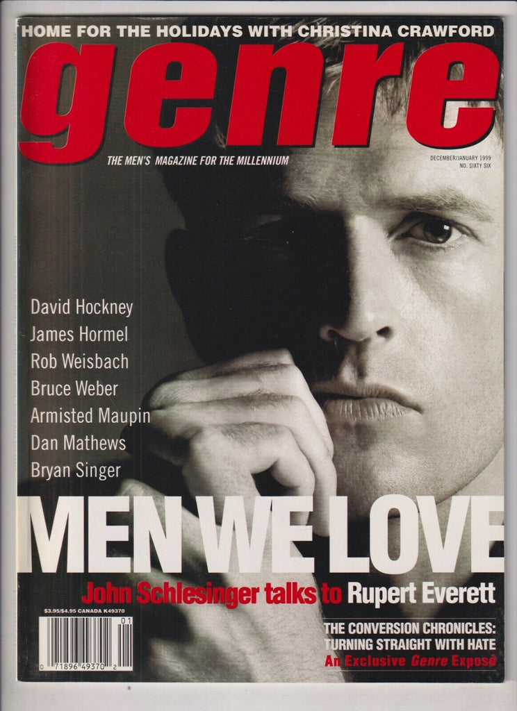 Genre Gay Fashion Mag John Schlesinger Men We Love Issue Dec/Jan 1999 031120nonr