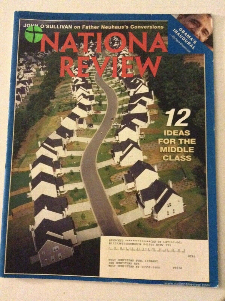 National Review Magazine 12 Ideas For The Middle February 9, 2009 060619nonrh