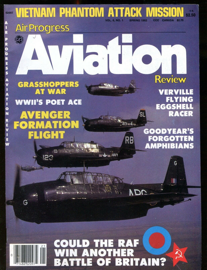 Air Progress Aviation Magazine Spring 1982 WWII's Poet Ace EX No ML 122916jhe