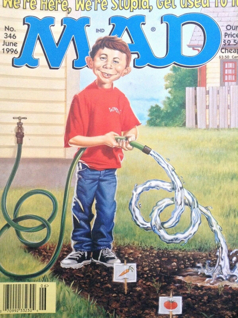 Mad Magazine We're Stupid Get Used To It June 1996 070718nonrh