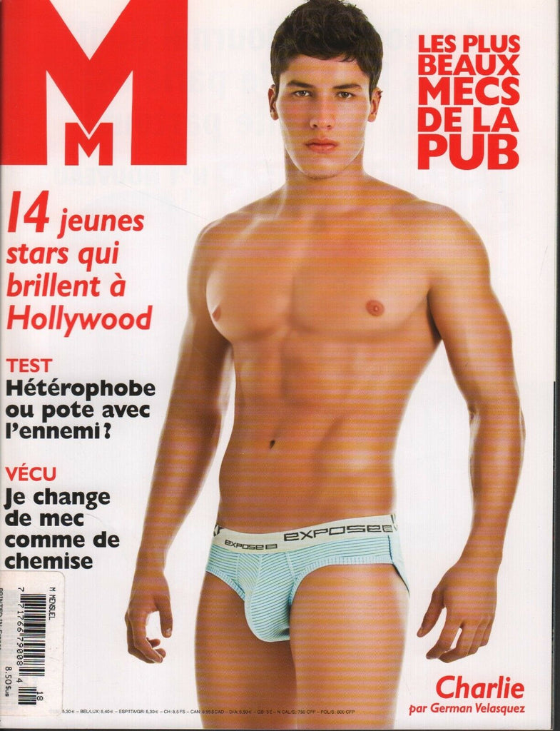 Mmensuel French Gay Interest Spring 2010 Charlie German Valasquez 111218DBE