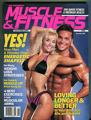 Muscle & Fitness Magazine November 1991 Weight-Loss Strategies EX 071516jhe