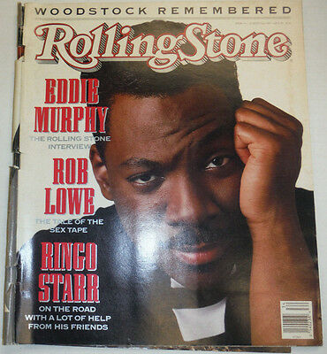 Rolling Stone Magazine Eddie Murphy Rob Lowe Ringo August 1989 NO ML 021615R
