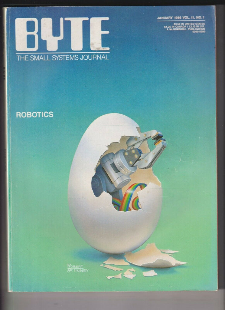 Byte Mag Robotics 450 pages! January 1986 120719nonr3
