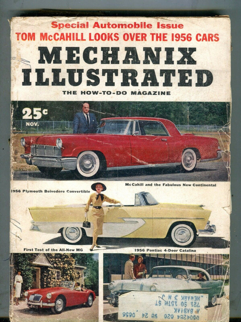 Mechanix Illustrated Magazine Nov. 1955 Tom McCahill Continental 062817nonjhe