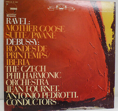 Ravel - Debussy / Czech Philharmonic, Fournet, Pedrotti 33RPM 060516 TLJ