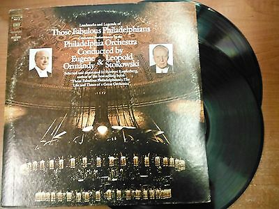 33 RPM Vinyl Fabulous Philadelphians Ormandy&Stokowski Columbia Stereo 032615SM