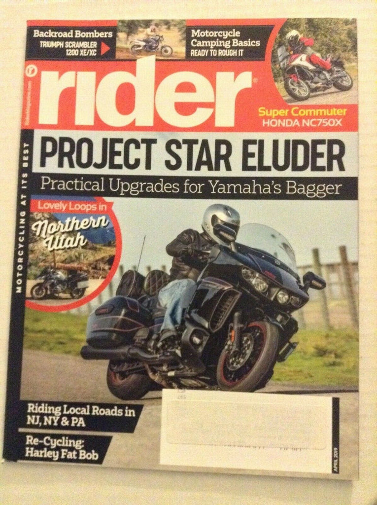 Rider Magazine Project Star Eluder & Re-Cycling April 2019 081419nonrh